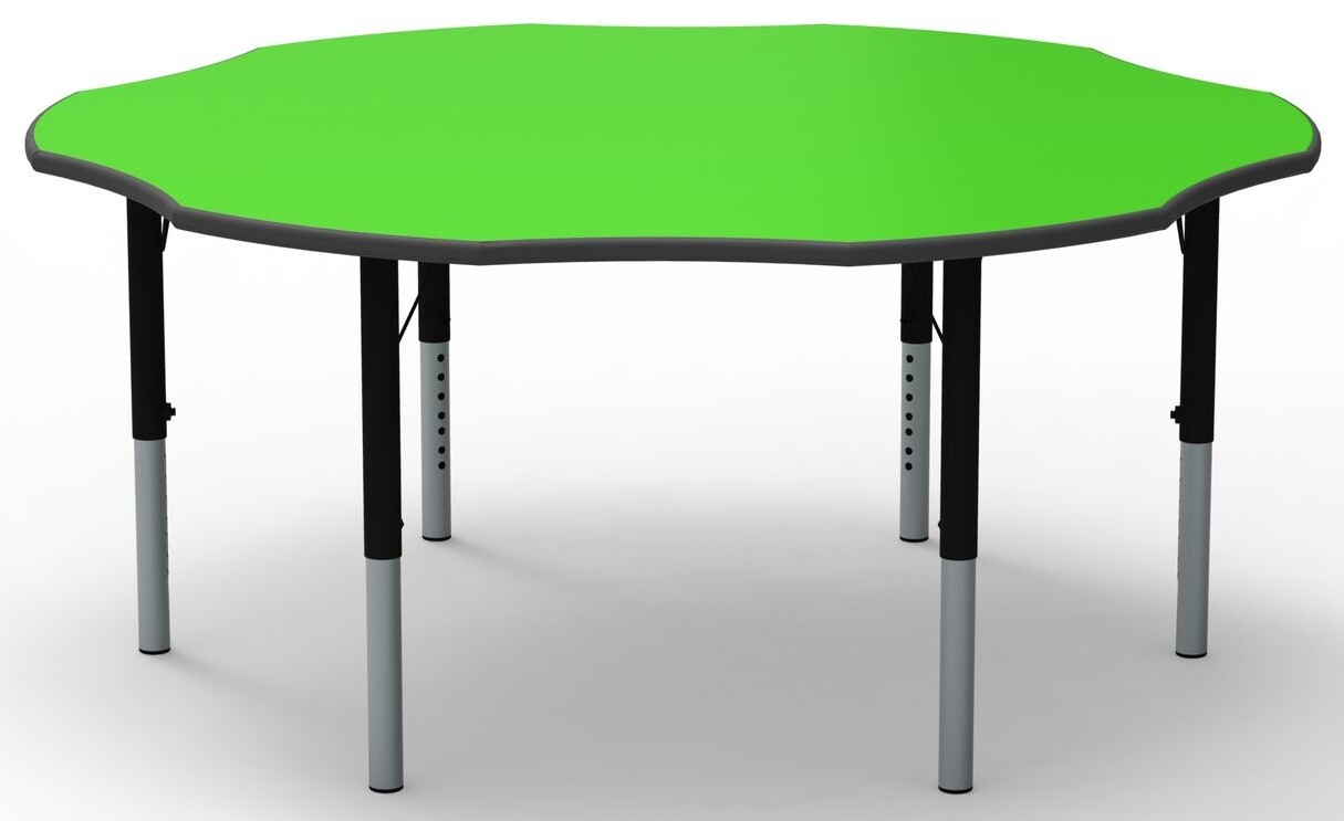 An image of Flower Height Adjustable Theme Tables - Modular Classroom Tables