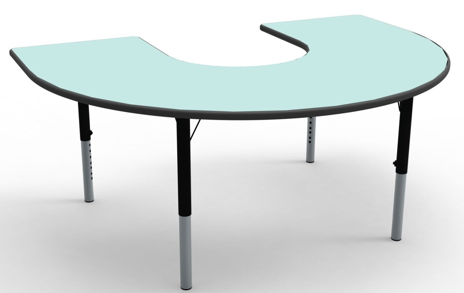 An image of Horseshoe Height Adjustable Tables - Modular Classroom Tables