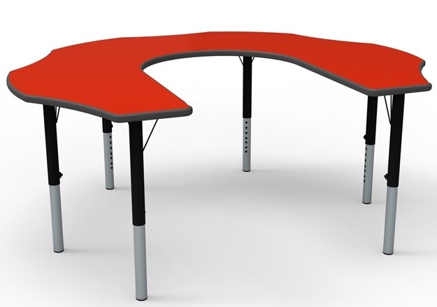 An image of Teachers Flower Height Adjustable Tables - Modular Classroom Table...