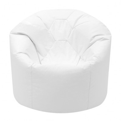 An image of UV Reflective White Bean Bag