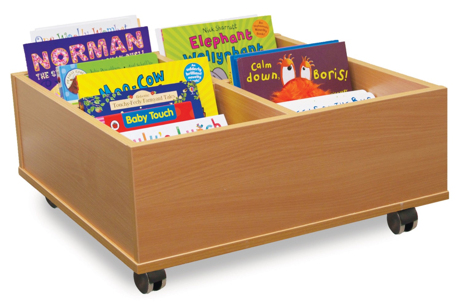 An image of Leo Four Bay Mobile Kinderbox - Kinderboxes