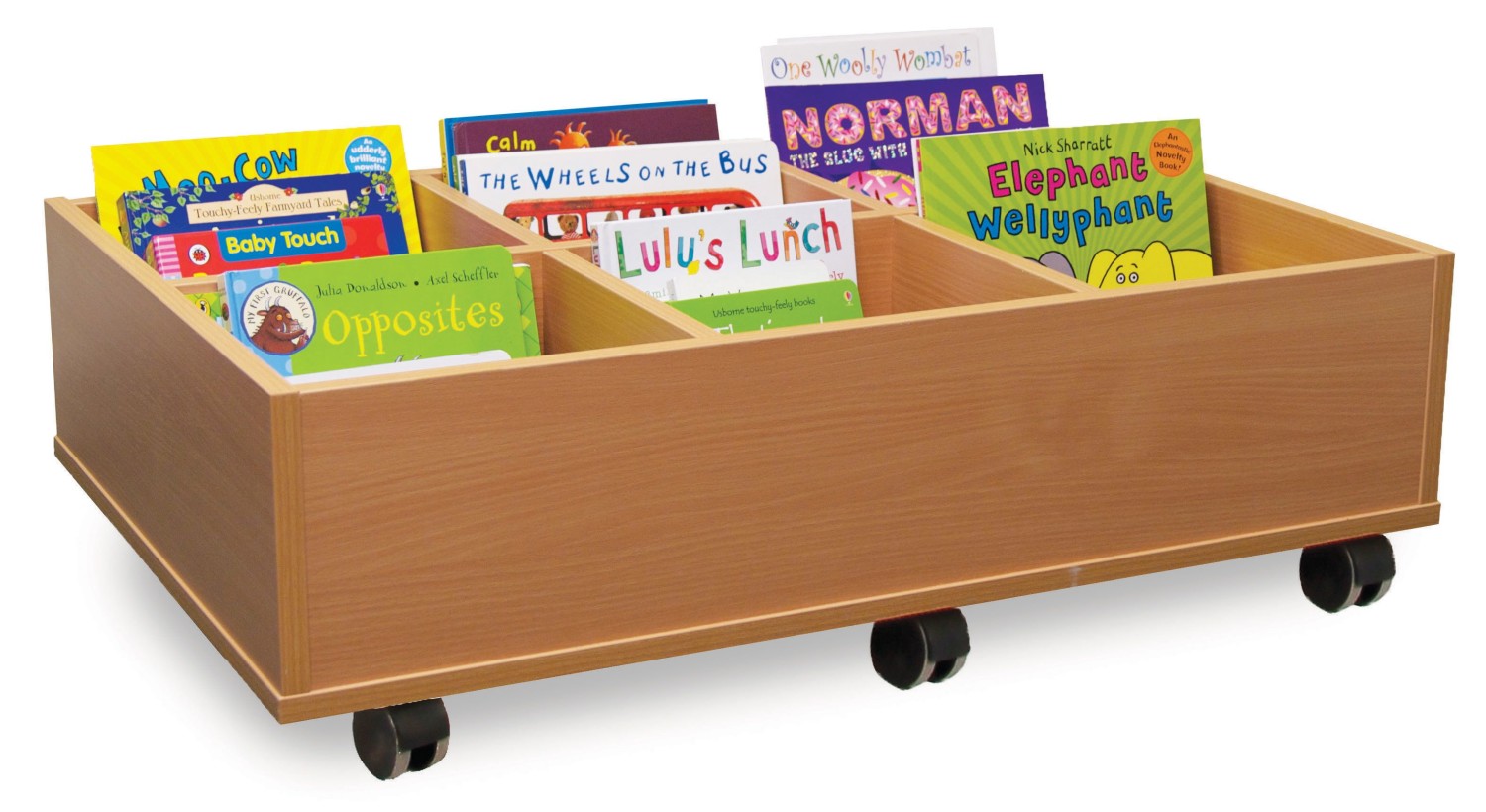 An image of Leo Six Bay Mobile Kinderbox - Kinderboxes