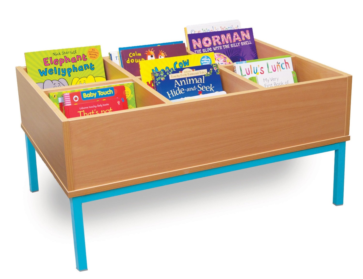 An image of Leo Six Bay Static Kinderbox - Kinderboxes