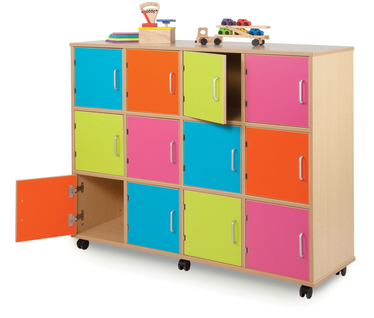 An image of MZ Coloured Cube Lockers