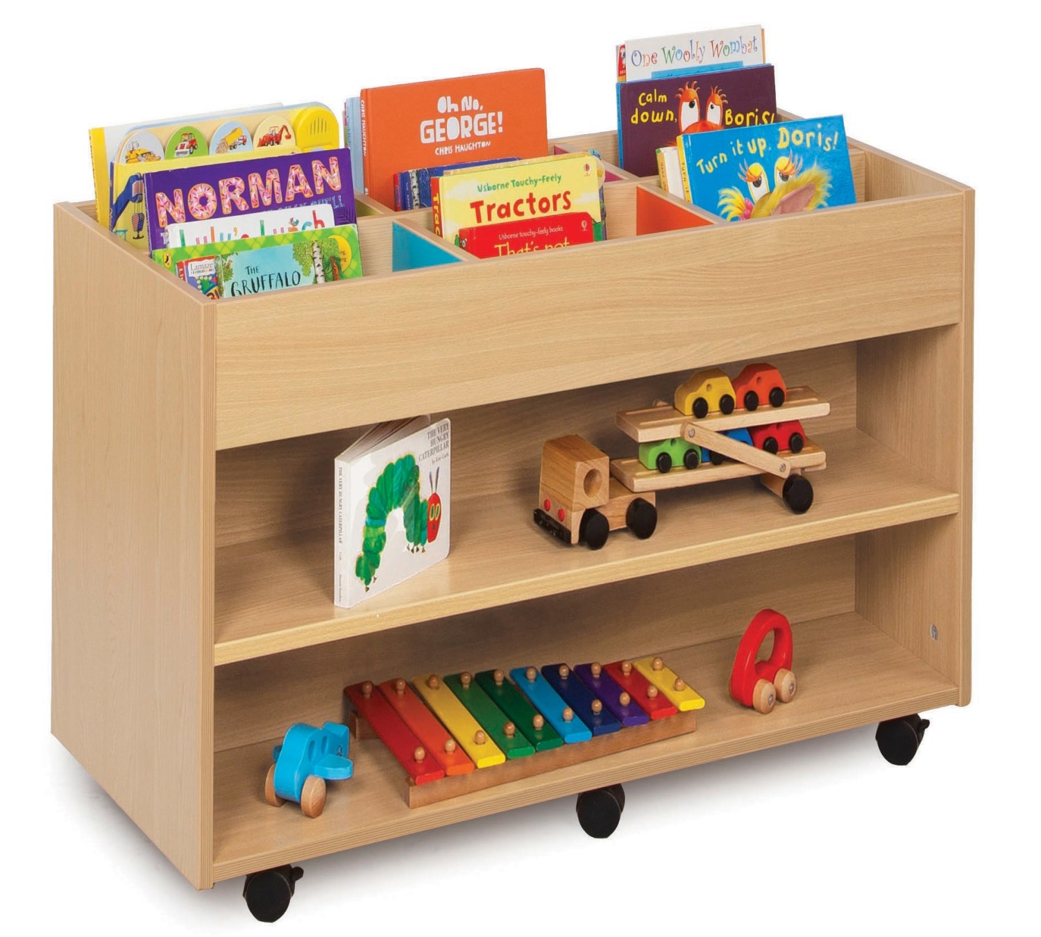 An image of MZ Mobile Book Browsing Unit - Kinderboxes