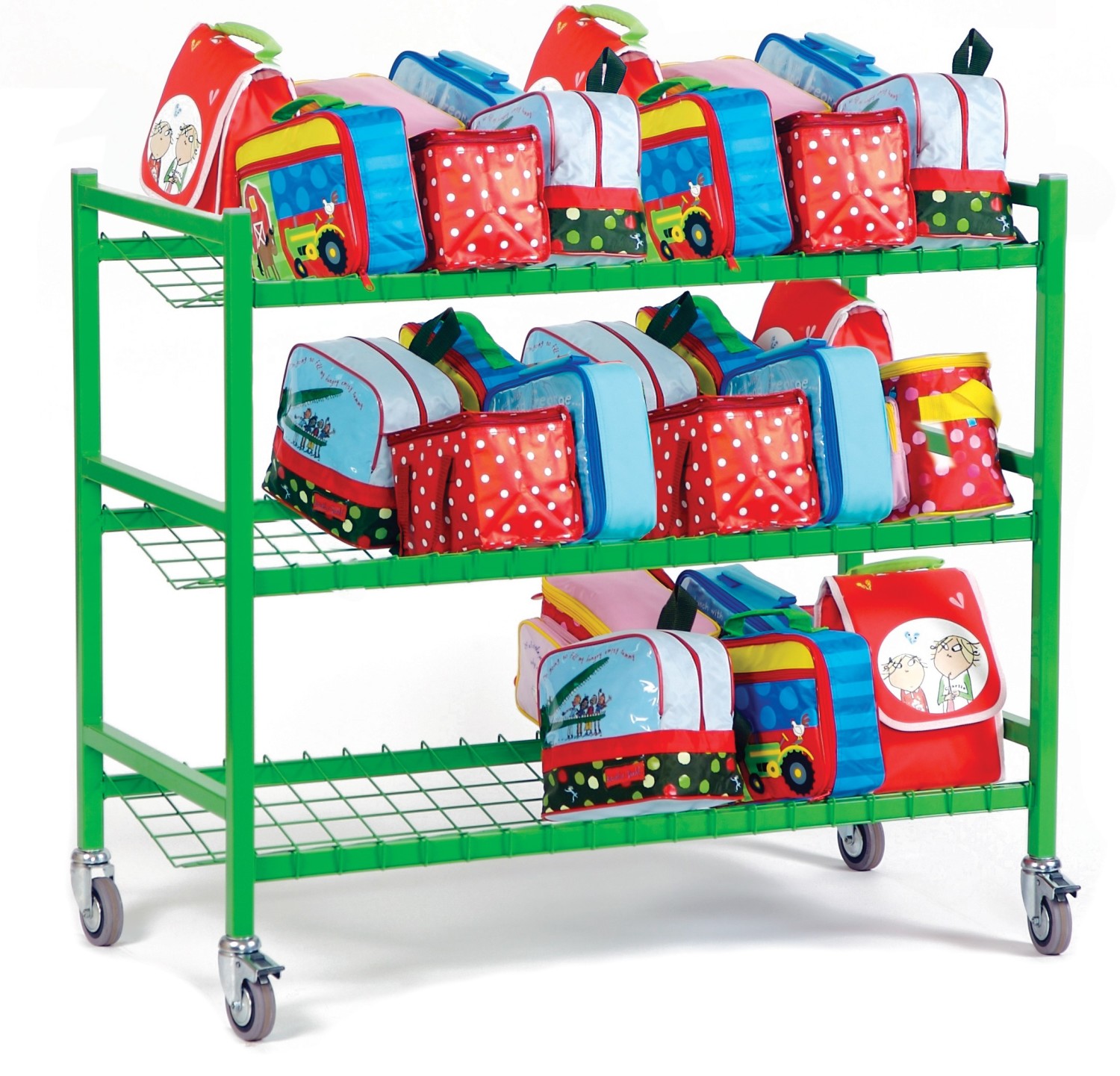 An image of MZ Large Lunchbox Trolley - Lunch Trolleys for Schools