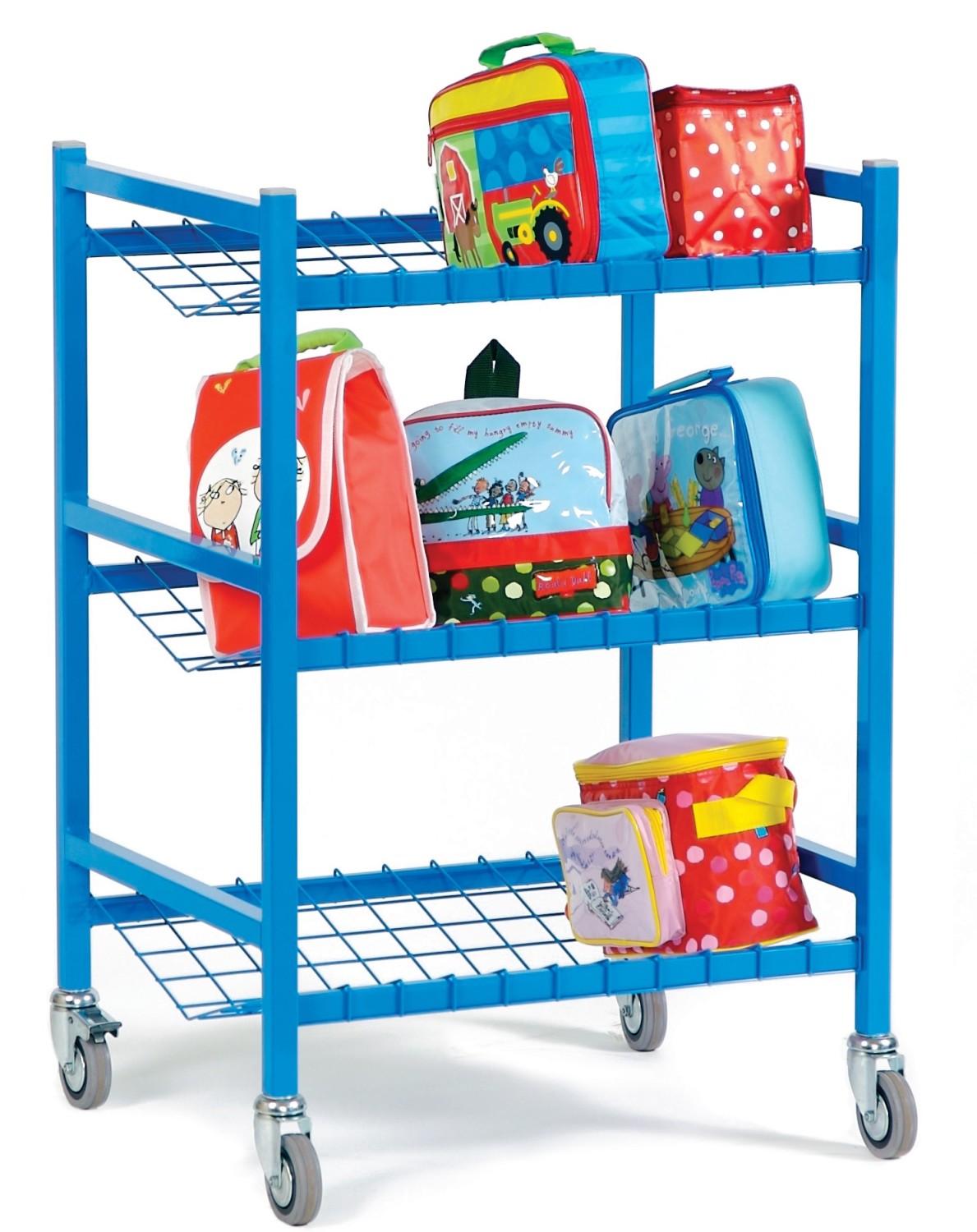 An image of MZ Small Lunchbox Trolley - Lunch Trolleys for Schools