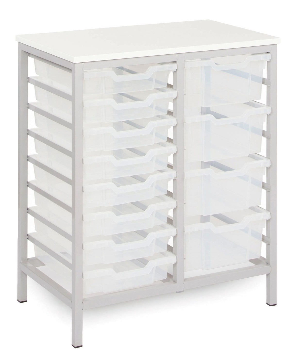 An image of MZ 16 Shallow Tray Static Metal Storage