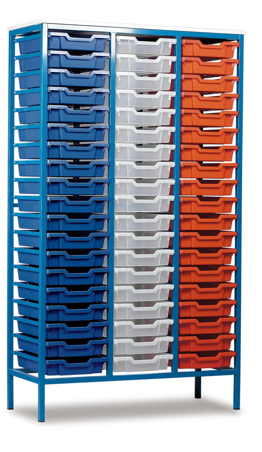 An image of MZ 57 Shallow Tray Static Metal Storage