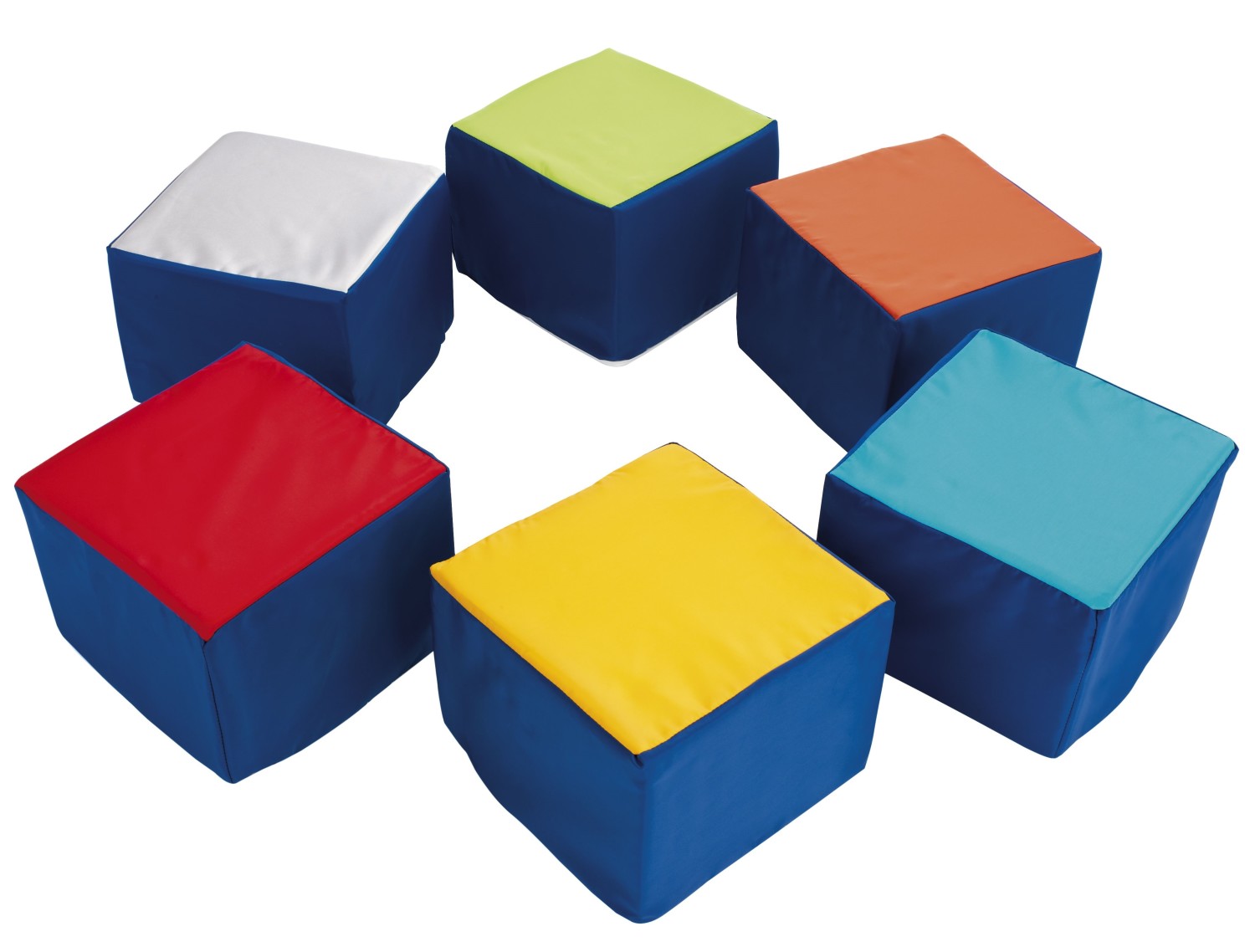 An image of Wise Guy Cube Seating- Pack of 6