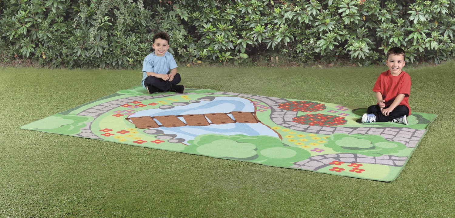 An image of Back To Nature Garden Outdoor Playmat