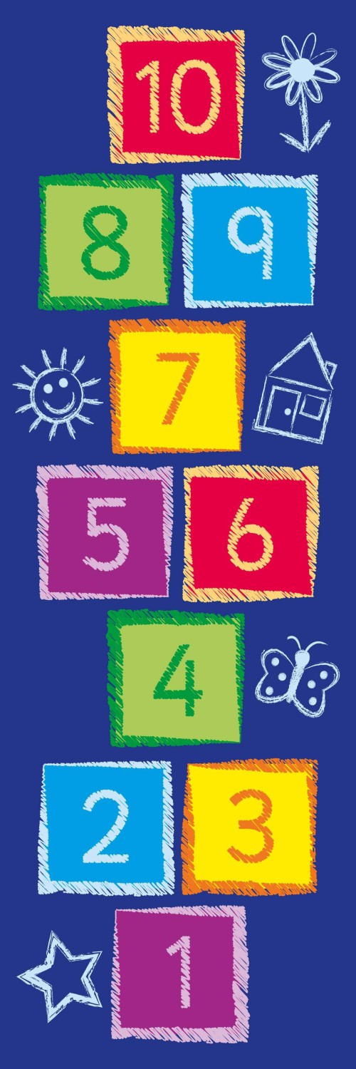 An image of Hopscotch Outdoor Play Mat