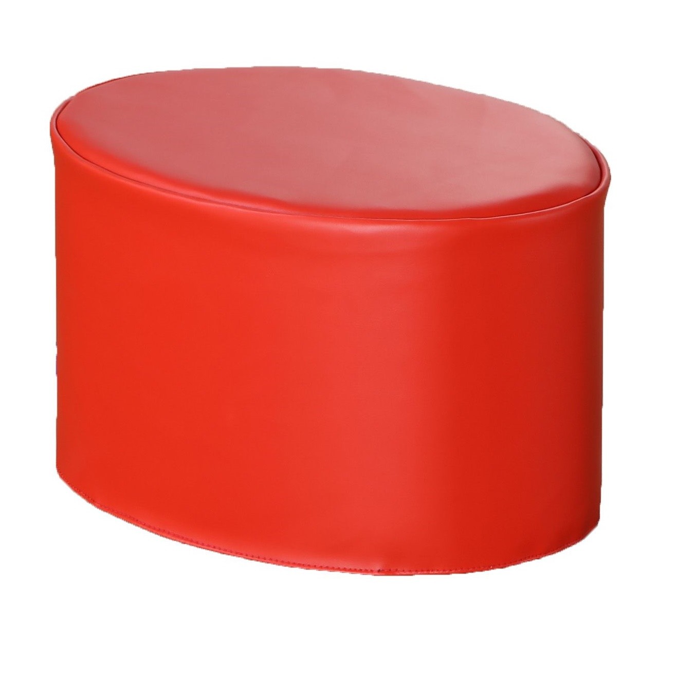 An image of Modex Modular Pouf - Poppy Red