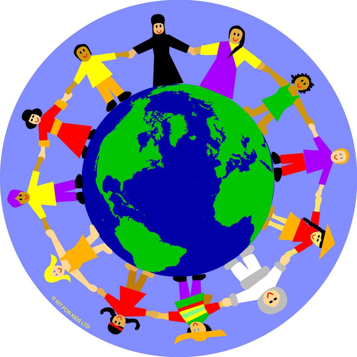 An image of Children of the World Multi Cultural Mat