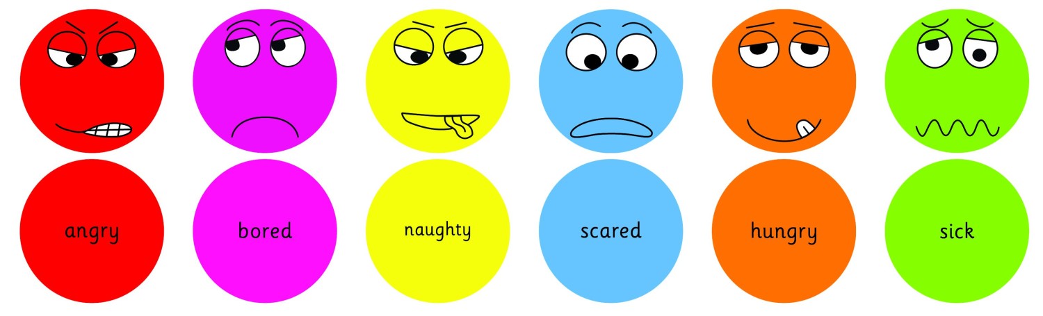 An image of English Emotions Cushion Pack 2