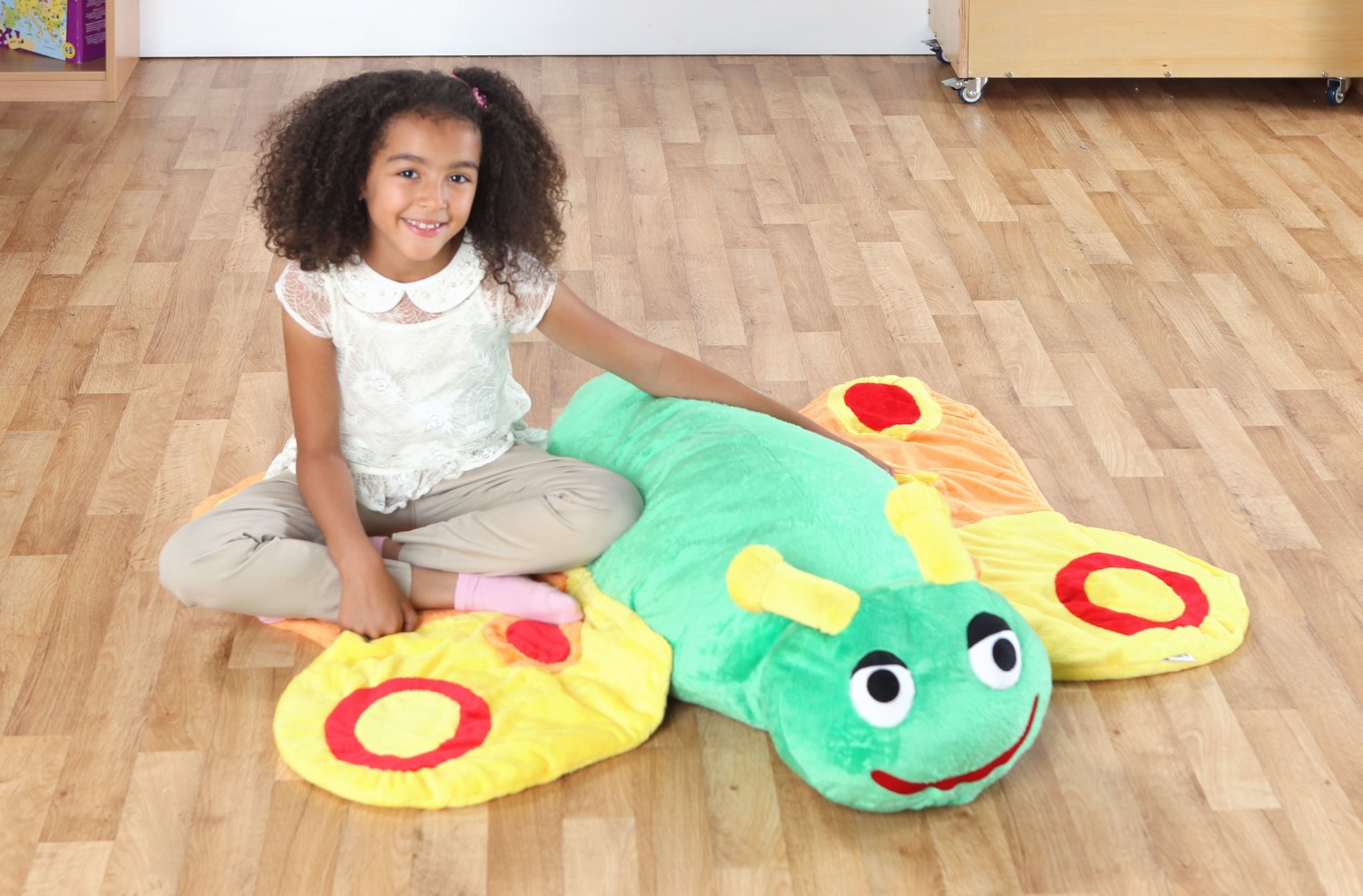 An image of Back to Nature Betsy Butterfly Giant Floor Cushion - Soft Play