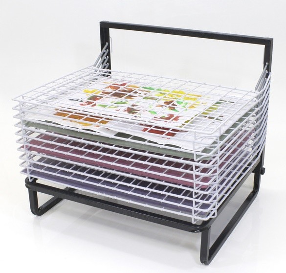 An image of Itex 10 Shelf Spring Loaded Drying Rack