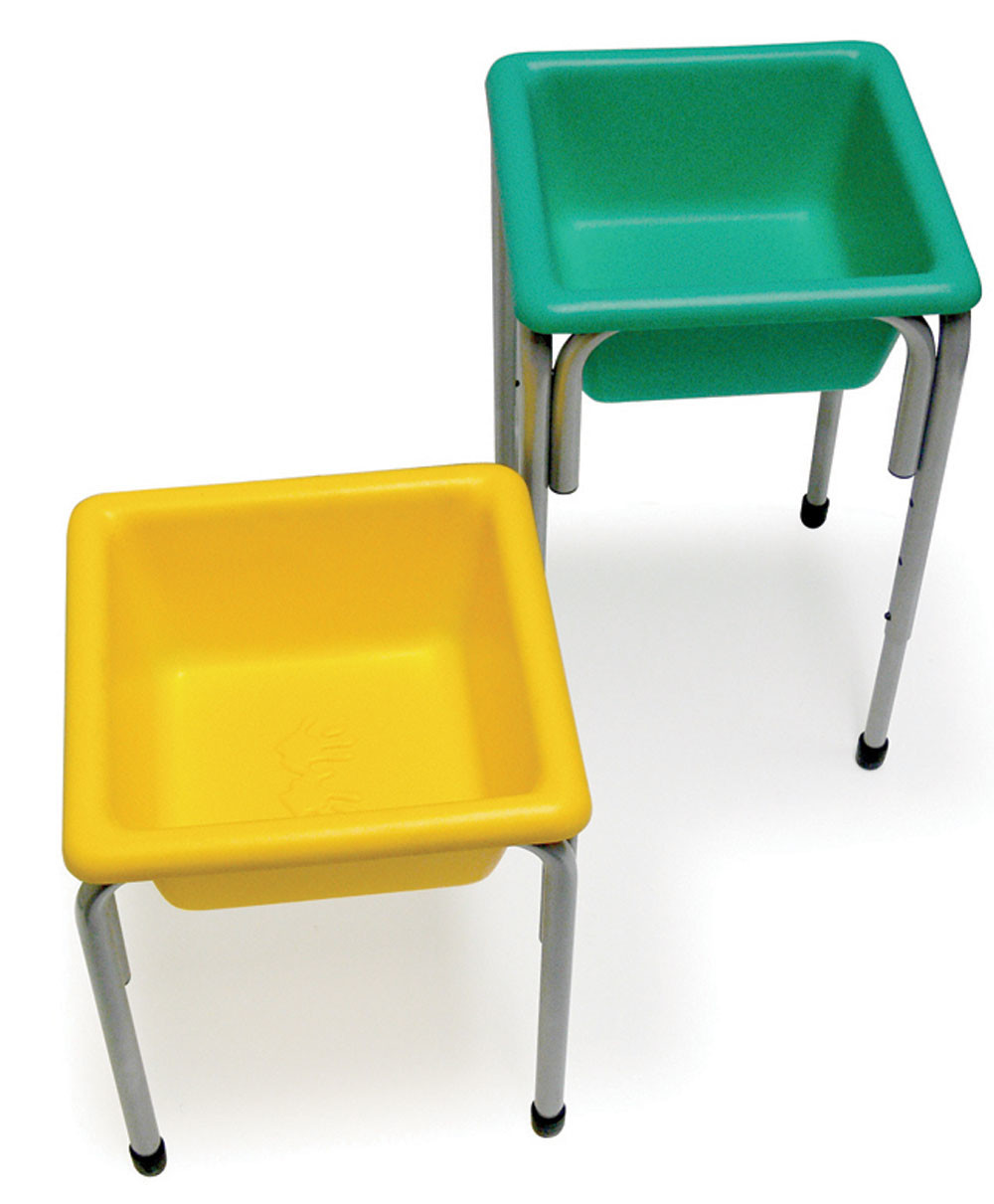 An image of Titchy Tubs Play Set - Green and Yellow