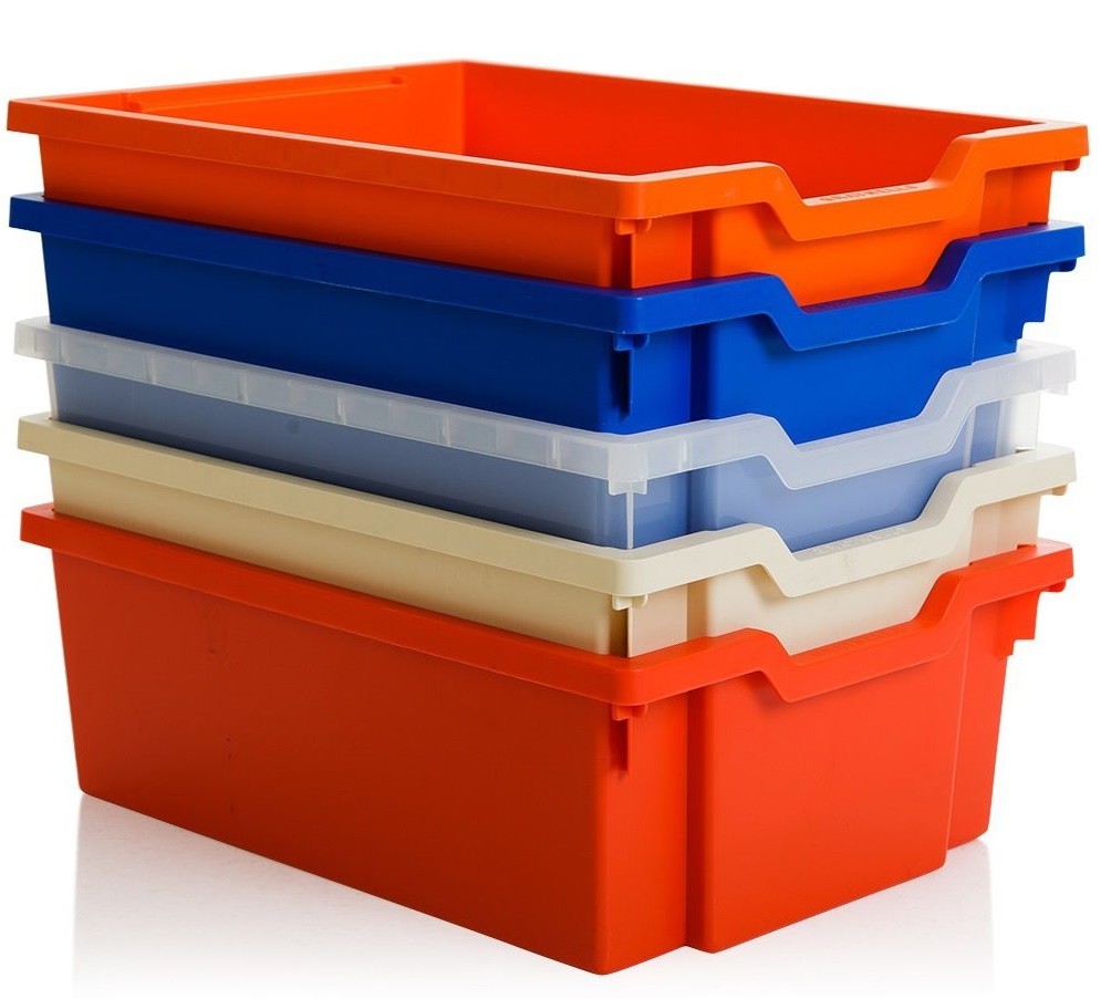 An image of Gratnells Deep Trays - Gratnells Classroom Storage Trays