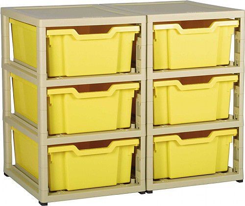 An image of Grat Stack Two Column and 6 Deep Trays