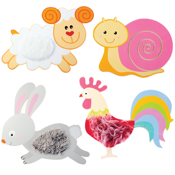 An image of Cue Countryside Sensory Elements Pack 4