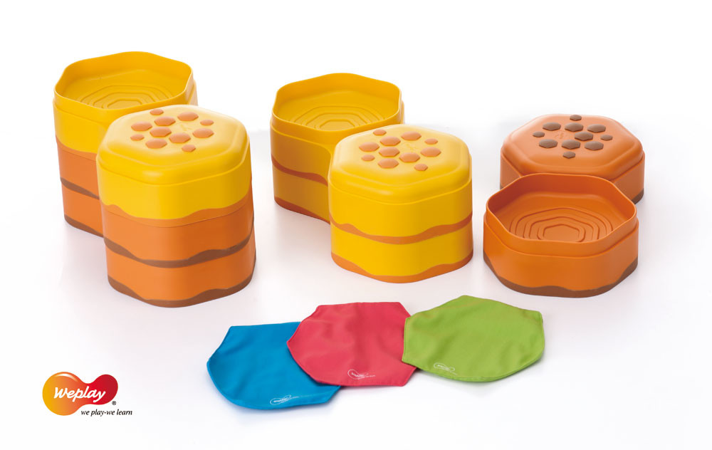 An image of Stackable Honeycomb Play Set