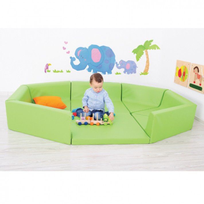 An image of AM Soft Play Foam Playpen Set - Soft Play