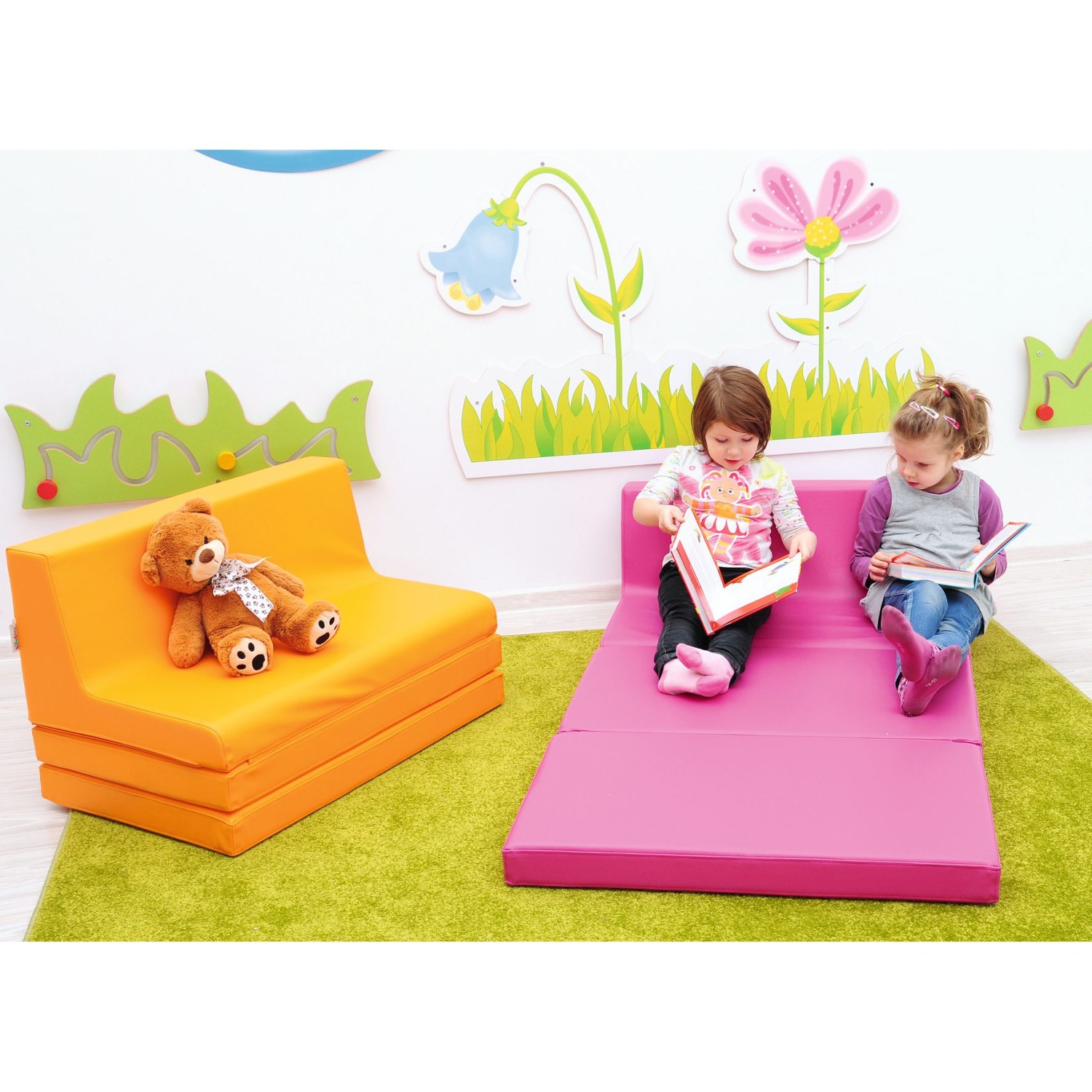 An image of Folding Sofa and Playmat - Soft Play