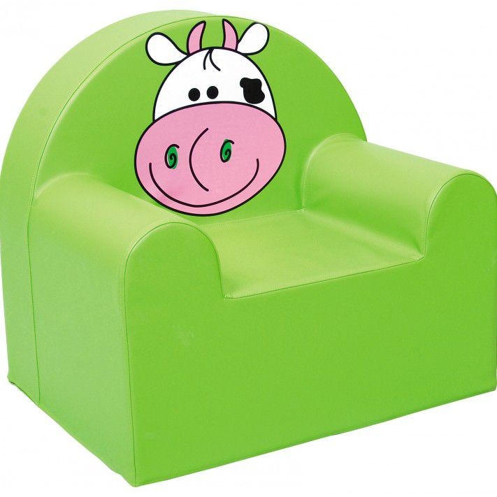 An image of PS Reading Corner Seating- Cow Armchair