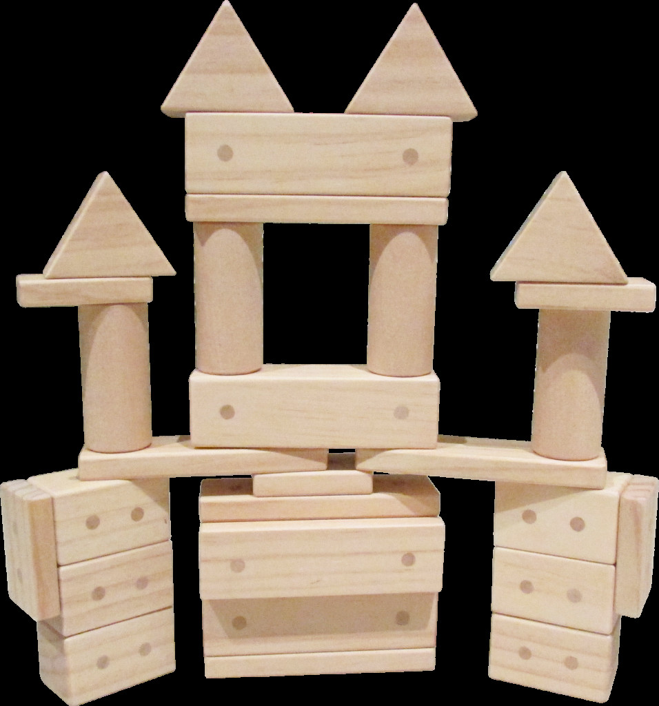 An image of ELS Magnetic Wooden Blocks Set