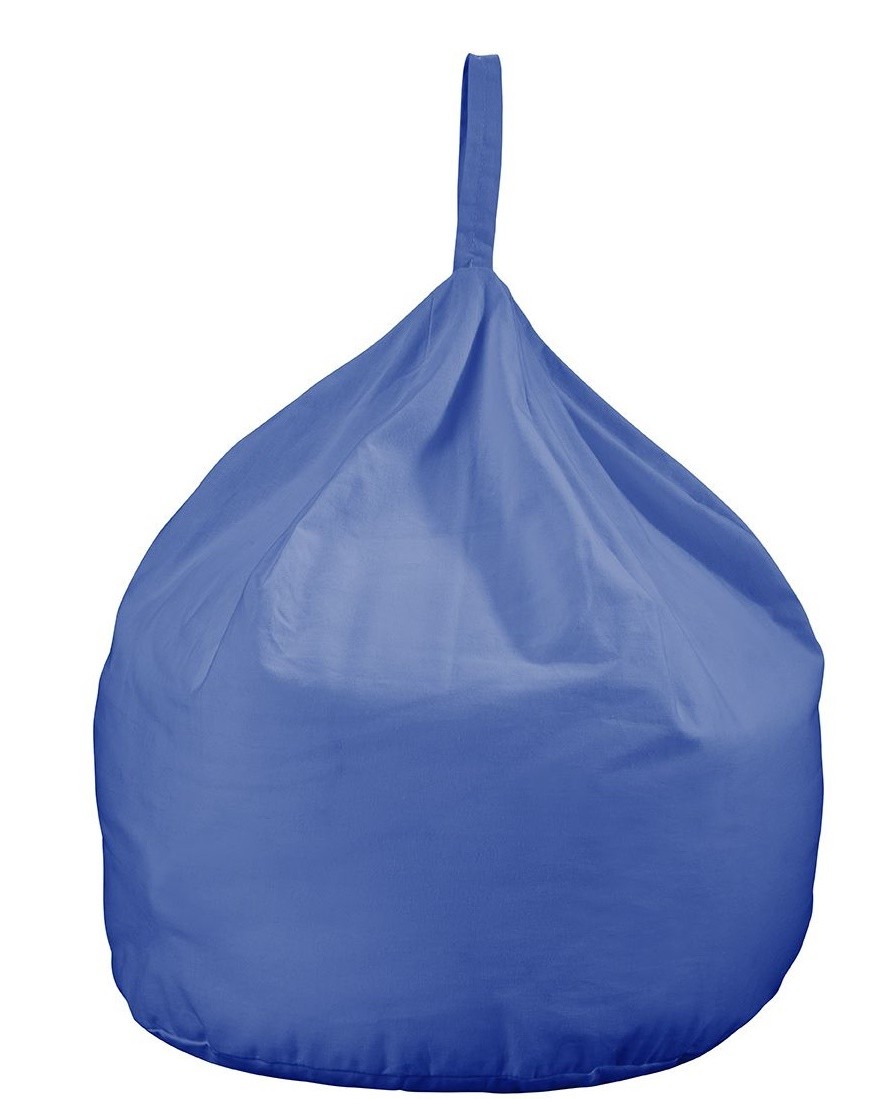 An image of JK Plain Blue Bean Bag