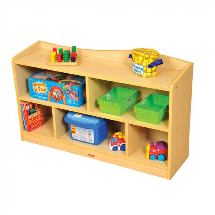 An image of Viela Nature Space 5 Compartment Cabinet - Novelty Book Storage