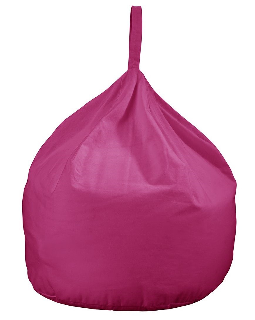 An image of JK Plain Pink Bean Bag