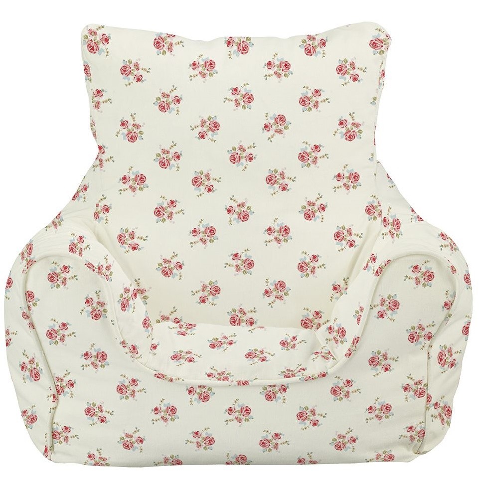 An image of JK Rose Natural Bean Bag Chair