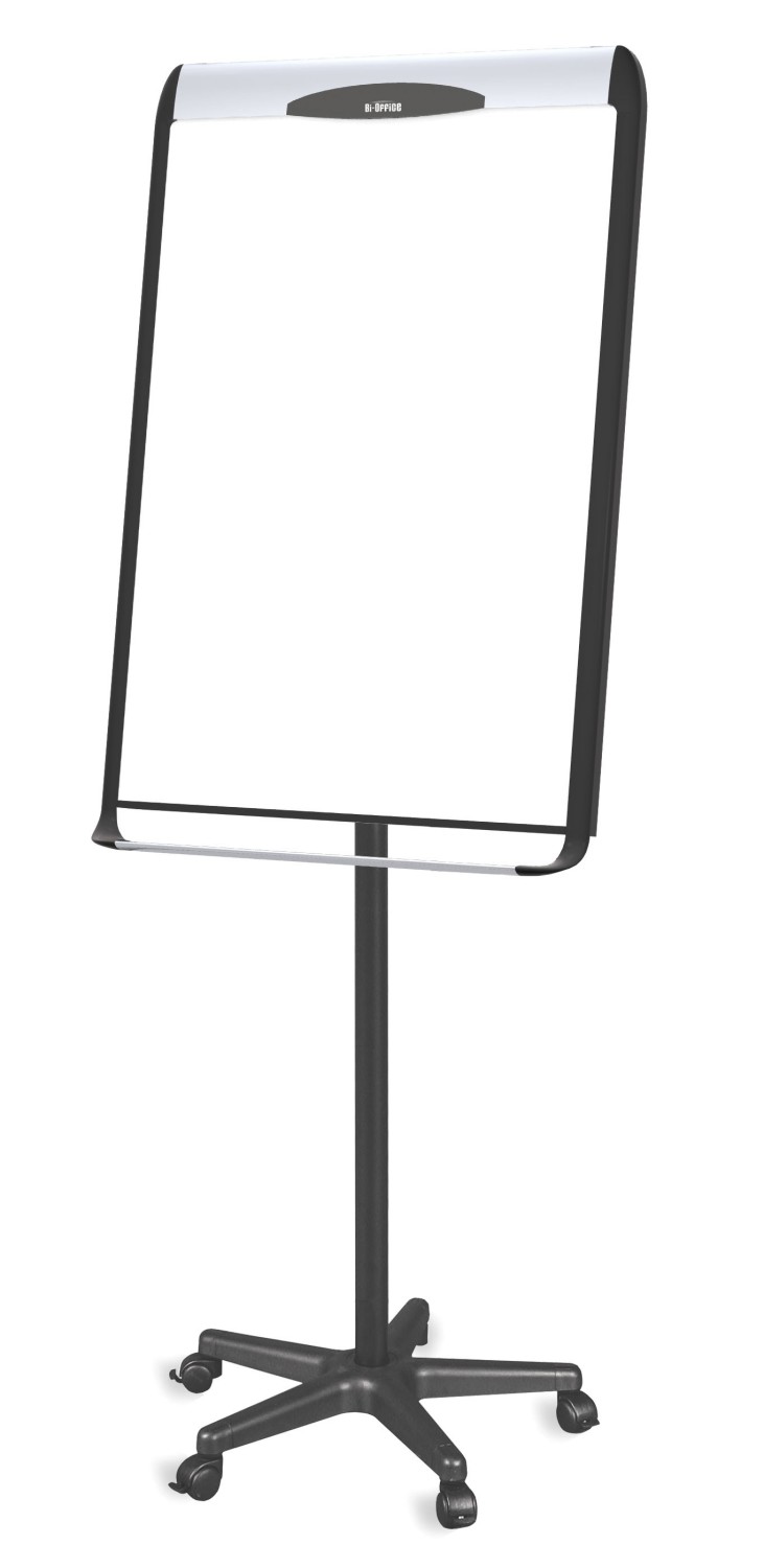 An image of Mastervision Mobile Flipchart Easel - Easels