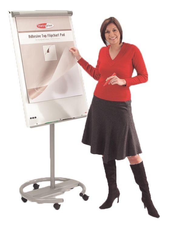 An image of Mobile Pro Flipchart Easel - Easels