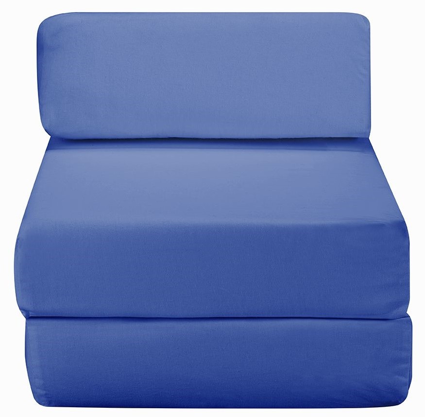 An image of JK Plain Blue Z Bed