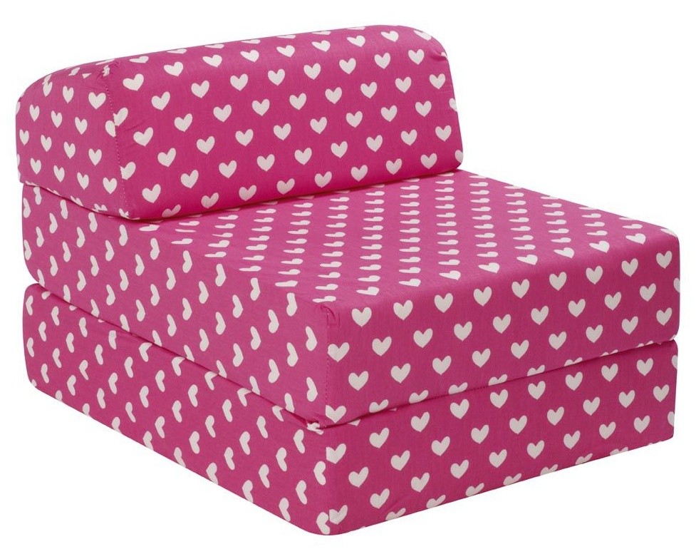 An image of JK Pink Hearts Z Bed