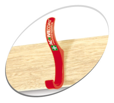 An image of Lion Wall Hook Strip - Cloakroom Furniture