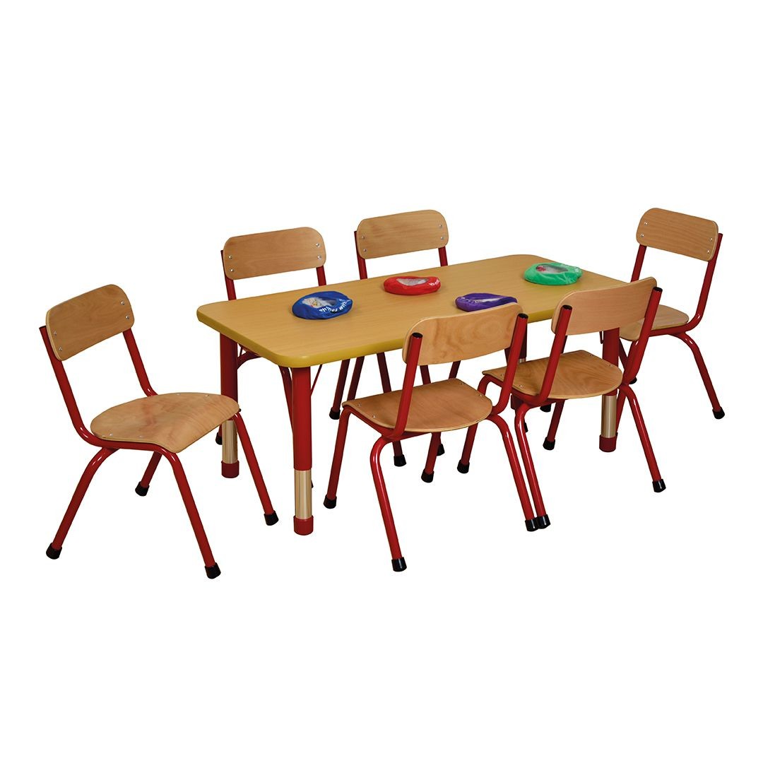 An image of MLN Rectangular Table 6 Seater - Craft Tables