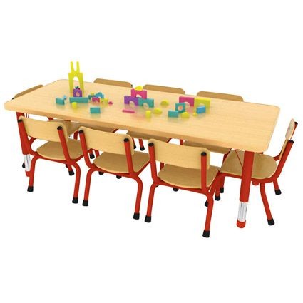 An image of MLN Rectangular Table 8 Seater - Craft Tables