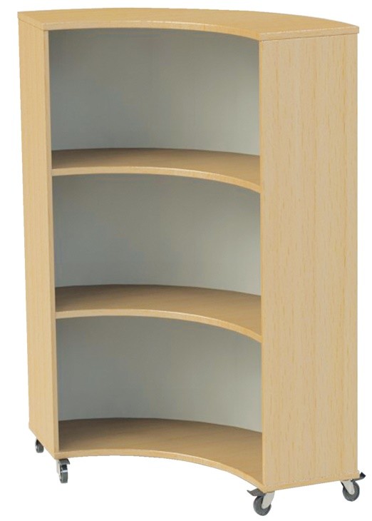 An image of Nexus Concave Curved Shelving