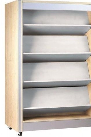 An image of Spectrum Extension Double Sided Bookshelf with Reversible Shelves