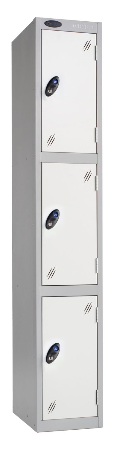 An image of Probe Three Door Metal Lockers