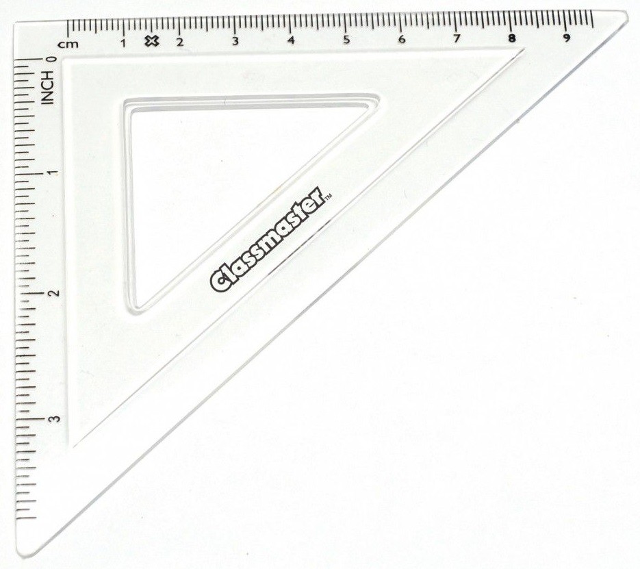 An image of Classmaster 45Â° Set Squares