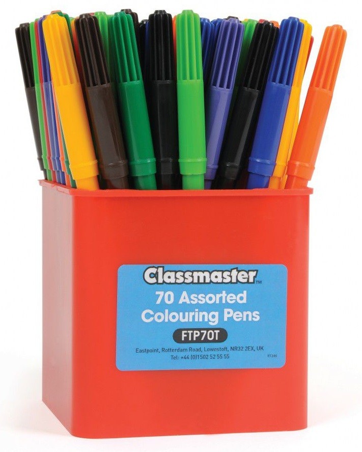 An image of Classmaster Colouring Pens