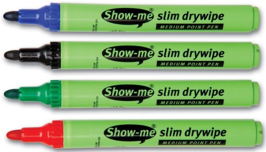 An image of Show Me Medium Tip Assorted - Whiteboards