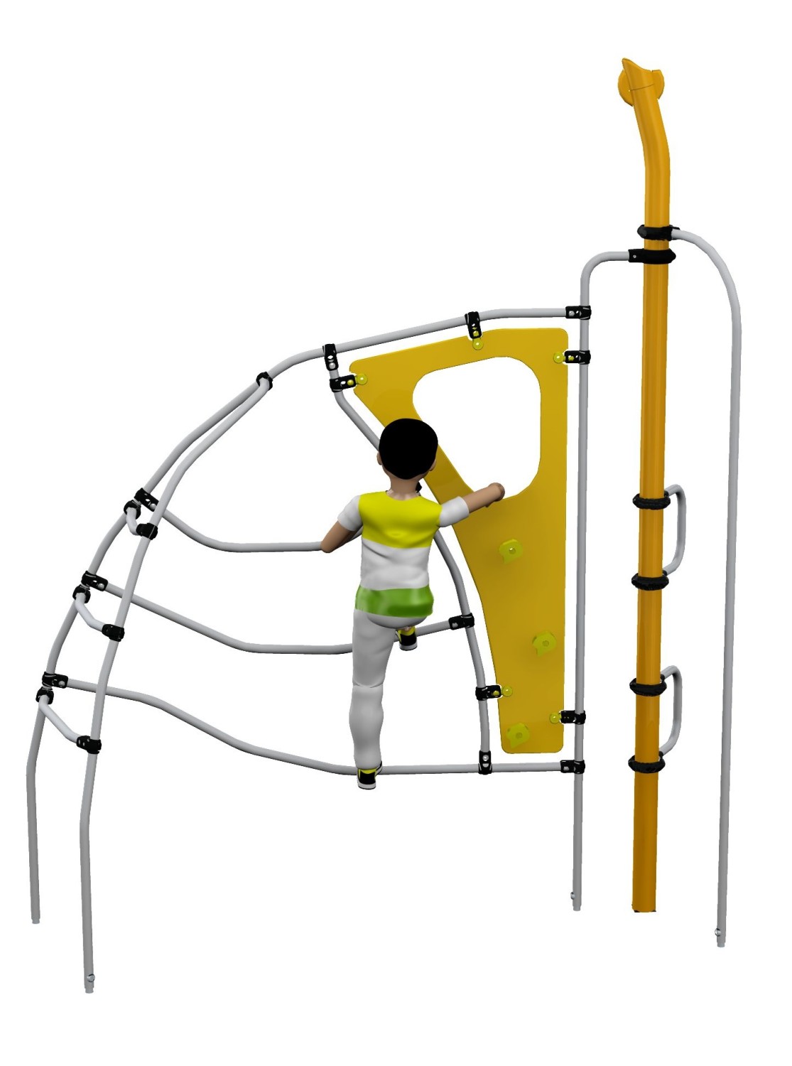 An image of Vertigo Climbing Frame A