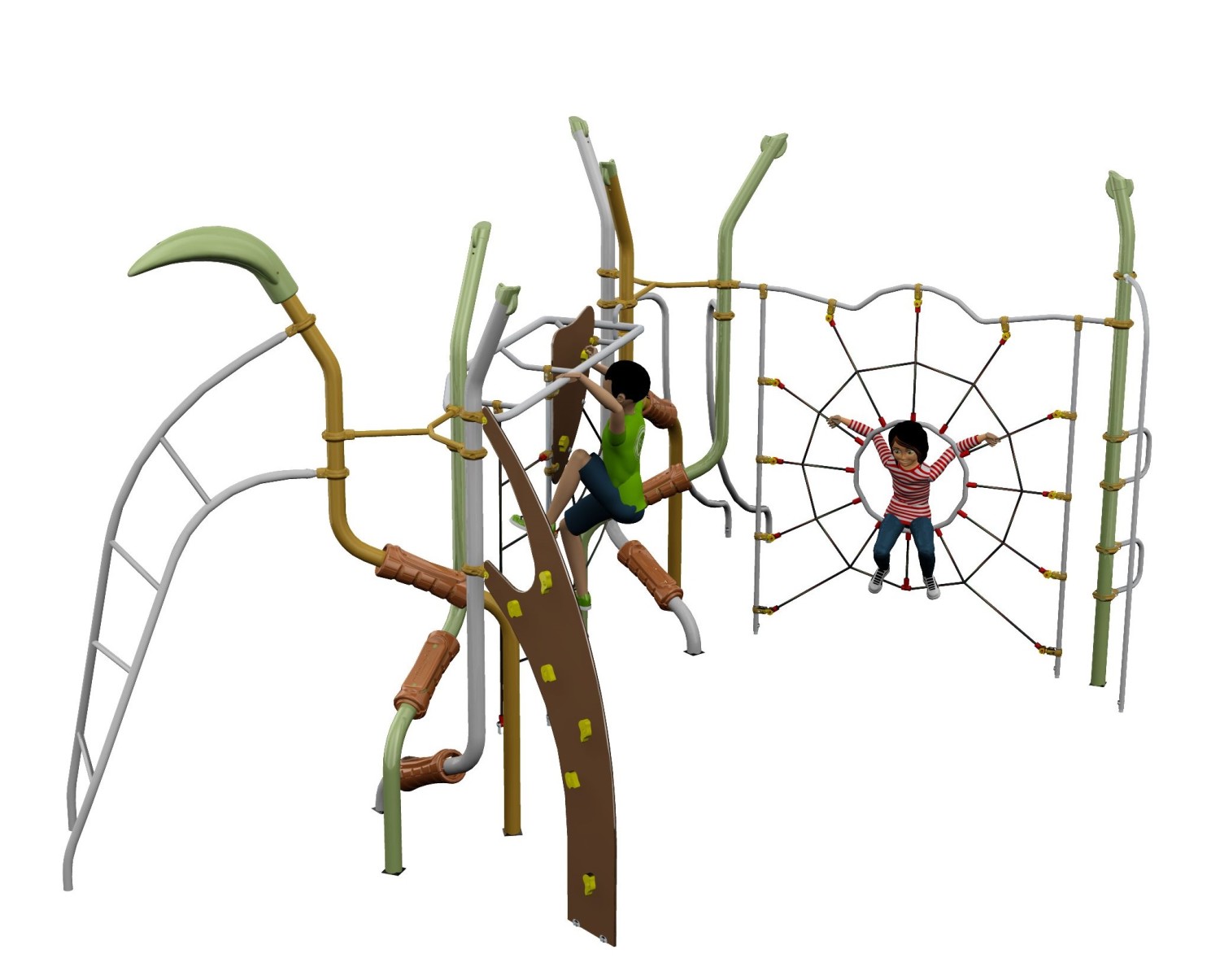 An image of Vertigo Climbing Frame F