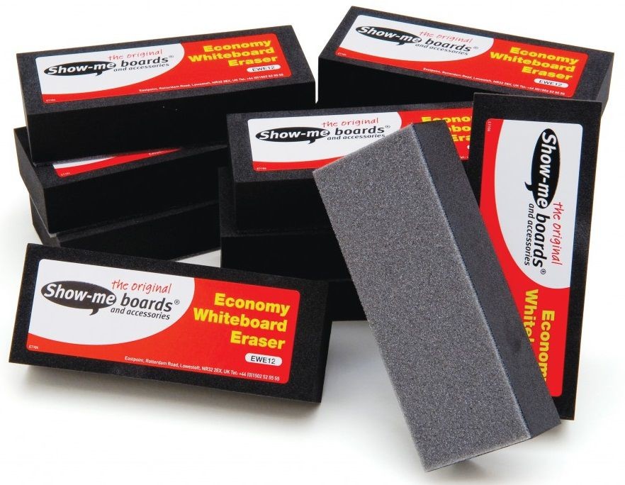 An image of Show Me Economy Whiteboard Erasers - Whiteboards